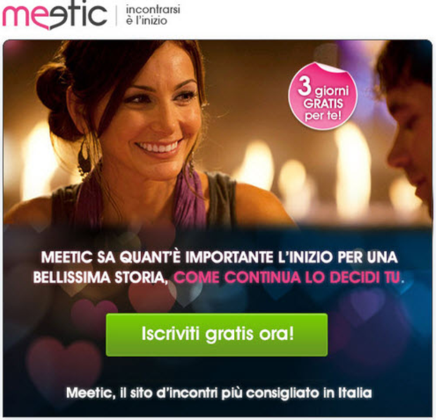 Iscriversi a Meetic