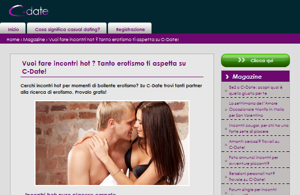 INCONTRI ADULTI ONLINE GRATUITI CDATE EASY