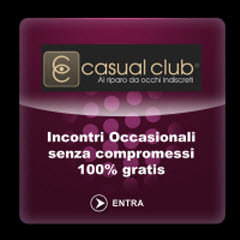 casualclub Incontri Occasionali e straordinari su Relazioni Occasionali