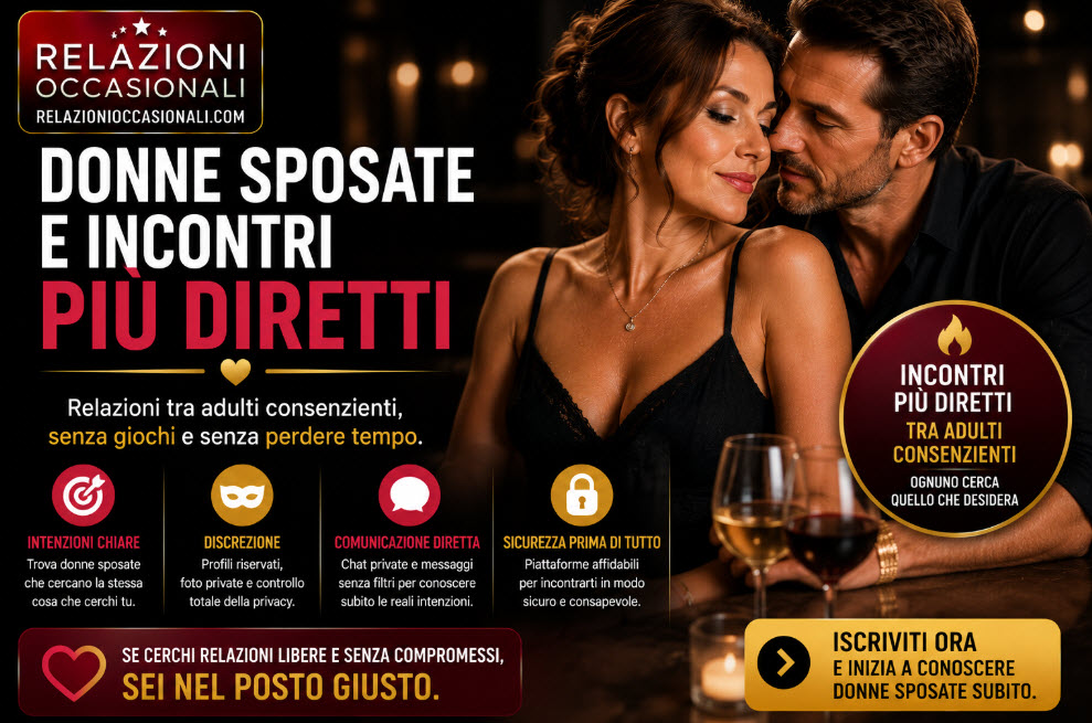 Donne sposate e incontri più diretti