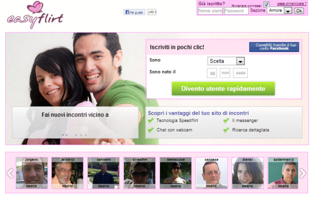 INCONTRI EASYFLIRT MIRATI