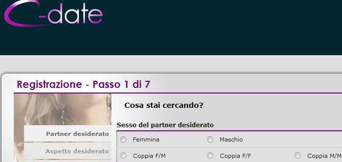 SITI DI INCONTRO GRATIS C-DATE