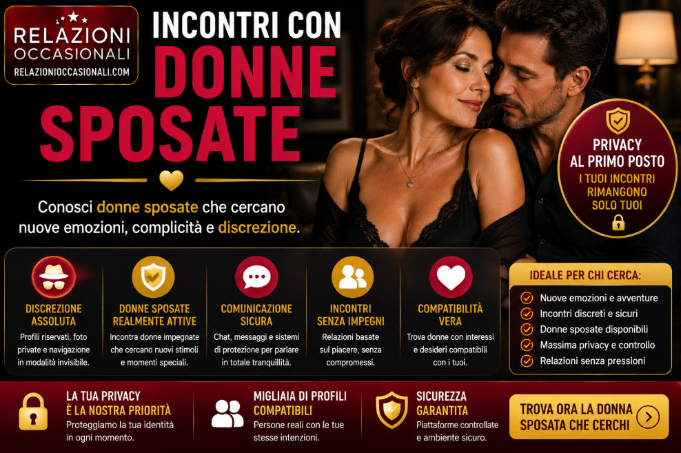 Incontri con donne sposate