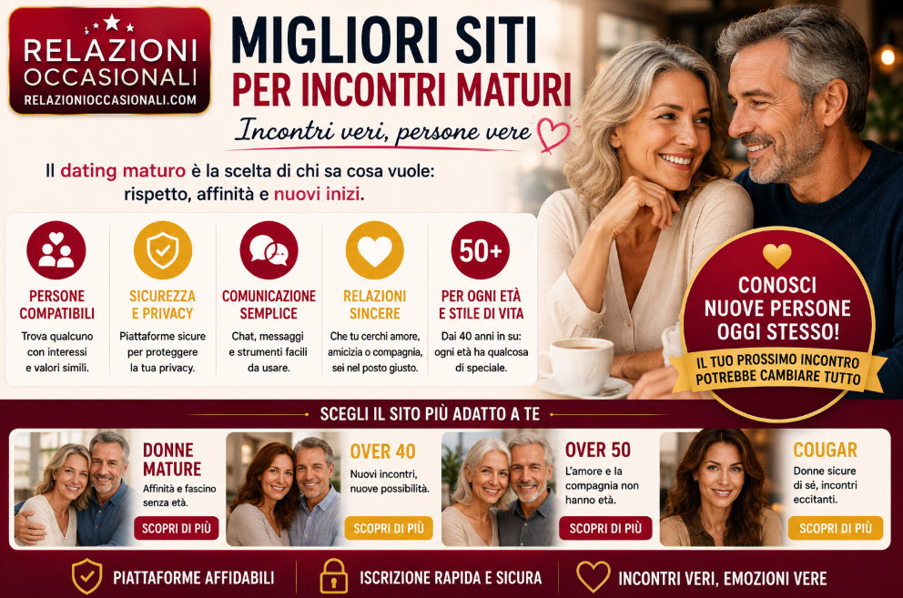 incontri maturi