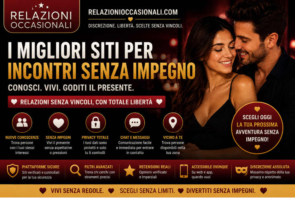 incontri senza impegno