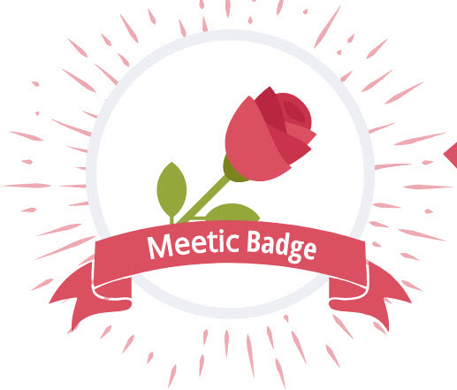 Meetic Badge