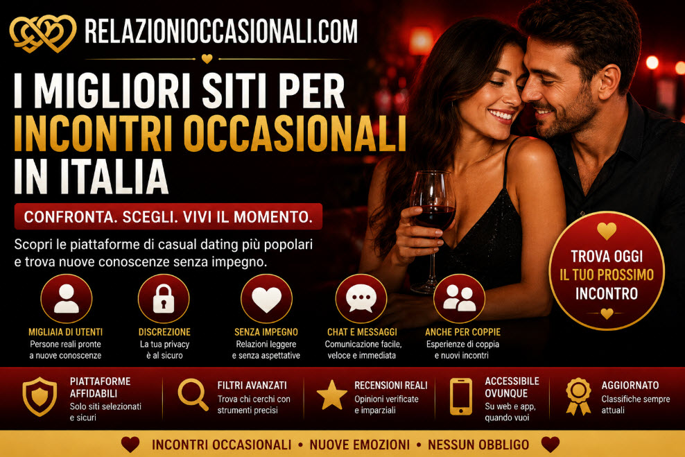 siti incontri occasionali